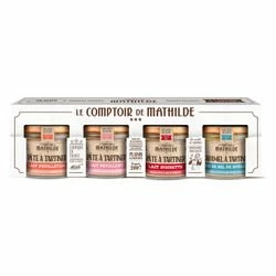 Coffret Pauses Gourmandes - Pâte à Tartiner - 4 X 100g 3 Coffret Pauses Gourmandes - Pâte à Tartiner - 4 X 100g