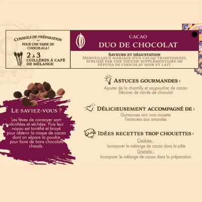 Cacao Duo De Chocolat - 240g 5 Cacao Duo De Chocolat - 240g – Image 3