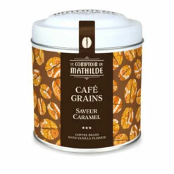 Café Torréfié En Grains Saveur Caramel - 125G
