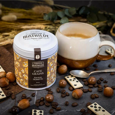 Café Torréfié En Grains Saveur Noisette - 125G 4 Café Torréfié En Grains Saveur Noisette - 125G – Image 2