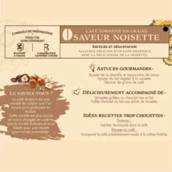 Café Torréfié En Grains Saveur Noisette - 125G 7 Café Torréfié En Grains Saveur Noisette - 125G -LE COMPTOIR DE MATHILDE Boutique cafe torrefie en grains saveur noisette 125g 2