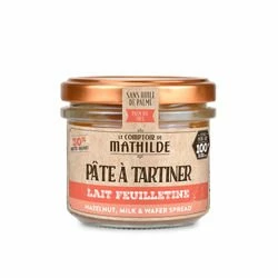 Lait Noisette Feuilletine - Pâte à Tartiner - 100g 3 Lait Noisette Feuilletine - Pâte à Tartiner - 100g