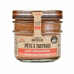 Lait Noisette Feuilletine - Pâte à Tartiner - 250g 3 Lait Noisette Feuilletine - Pâte à Tartiner - 250g
