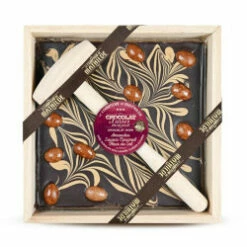 Noir Amandes Saveur Caramel – Chocolat à Casser