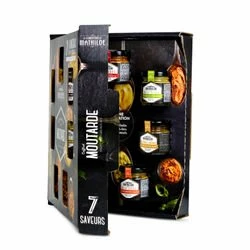 Coffret Dégustation Moutardes 7 X 35g 4 Coffret Dégustation Moutardes 7 X 35g – Image 2