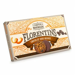 Florentin Chocolat Noir Et Orange 3 Florentin Chocolat Noir Et Orange