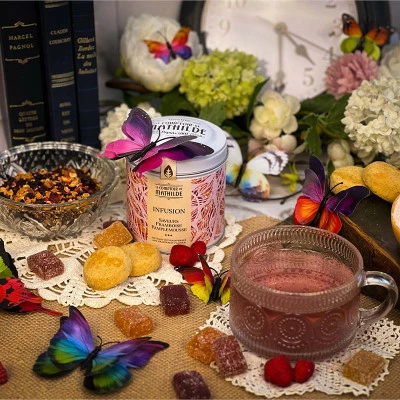 Infusion Saveurs Framboise Pamplemousse - 100g 4 Infusion Saveurs Framboise Pamplemousse - 100g – Image 2