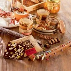 Mendiant Lait - Cranberries Et Amandes Caramélisées 7 Mendiant Lait - Cranberries Et Amandes Caramélisées -LE COMPTOIR DE MATHILDE Boutique mendiant cranberries et amandes caramelisees chocolat lait 2