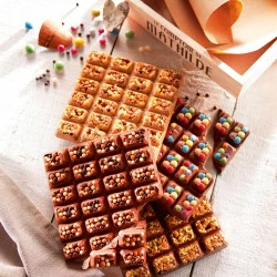 Mendiant Noir - Orange Et Fruits Secs Caramélisés 4 Mendiant Noir - Orange Et Fruits Secs Caramélisés – Image 2