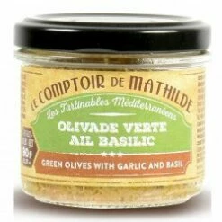 Olivade Verte Ail Basilic - 90g
