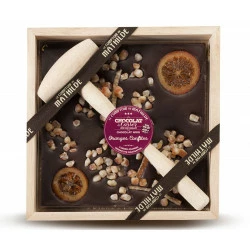 Noir Oranges Confites - Chocolat à Casser 2 Noir Oranges Confites - Chocolat à Casser