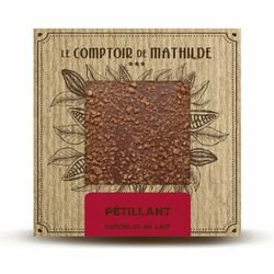 Tablette Pétillant - Chocolat Lait 3 Tablette Pétillant - Chocolat Lait