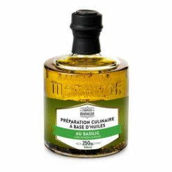 Préparation Culinaire à Base D'Huiles Au Basilic