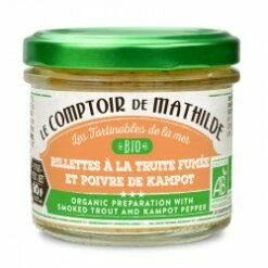 Rillettes De Truite Fumée Et Poivre De Kampot BIO - 100g
