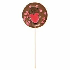 Sucette - Lait Ourson Cœurs Rouges