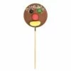 Sucette Lait Clown - Sucette Chocolat 1 Sucette Lait Clown - Sucette Chocolat -LE COMPTOIR DE MATHILDE Boutique sucette chocolat lait bonbons clown 50 g
