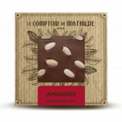 Tablette Amandes Caramélisées - Chocolat Lait