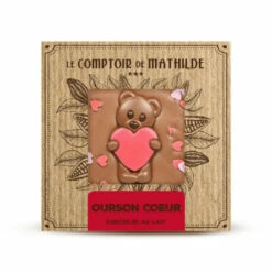 Tablette Cœur - Chocolat Lait