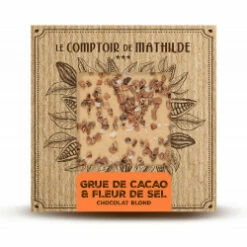 Tablette Grué & Fleur De Sel - Chocolat Blond