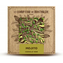 Tablette Façon Mojito - Chocolat Noir 3 Tablette Façon Mojito - Chocolat Noir