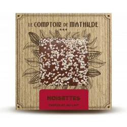 Tablette Noisettes Caramélisées - Chocolat Lait 3 Tablette Noisettes Caramélisées - Chocolat Lait