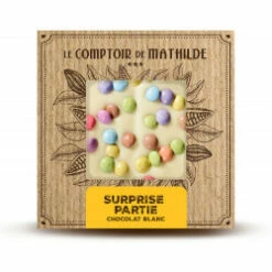 Tablette Surprise Partie - Chocolat Blanc
